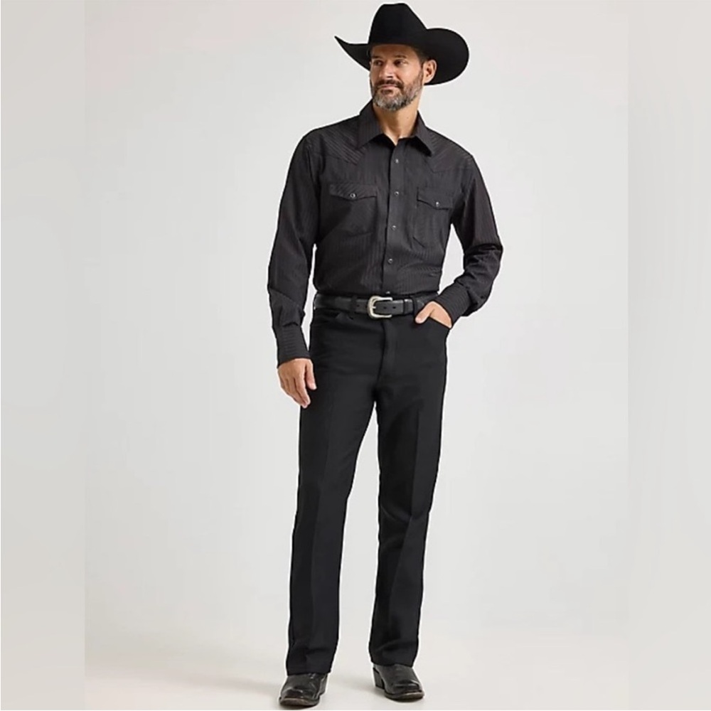 Wrangler Collection Wrancher Boot Jean Regular Fit Black- Various Sizes